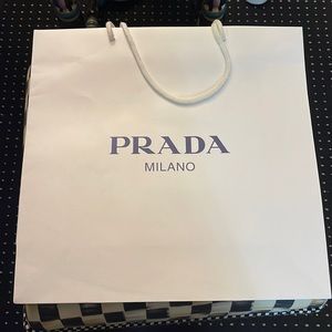 Prada shopping bag